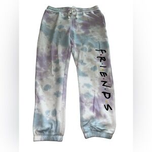 FRIENDS Pastel Tie-Dye Joggers